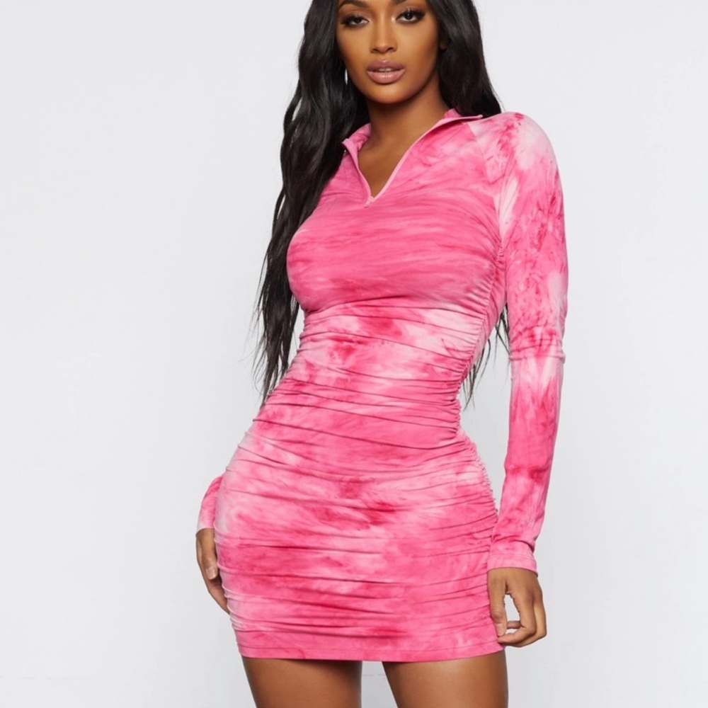 Honeybun long sleeve dress